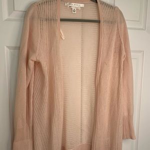 Blush 100% cashmere cardigan